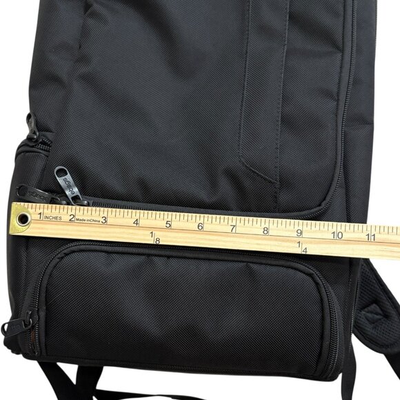 eBags Professional Slim Laptop Backpack Black Professional Weekender E229 - Picture 7 of 15